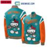 Miami Dolphins NFL Hello Kitty Personalized Baseball Jacket GBJ1521