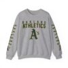 Oakland Athletics Unisex Blend Crewneck Sweatshirt JSH1272