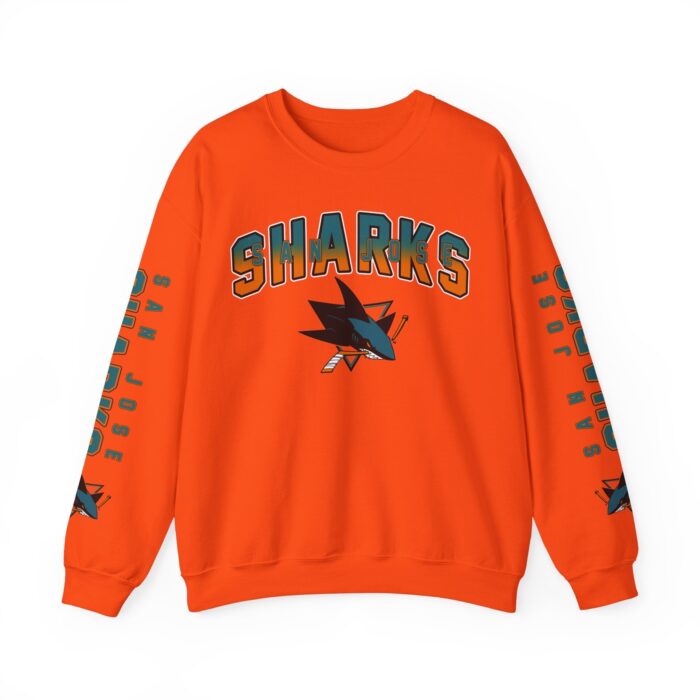 San Jose Sharks Crewneck Sweatshirt - Gradient JSH1248