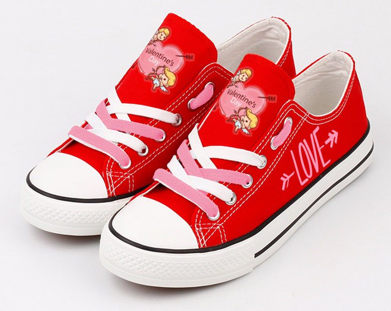 Valentines-Day-Shoes-Romantic-Low-Top-Canvas-Sneakers-ELT1032 Valentines Day Shoes Romantic Low Top Canvas Sneakers ELT1032
