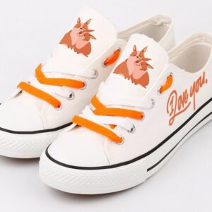 Valentines Day Shoes Romantic Low Top Canvas Sneakers ELT1151