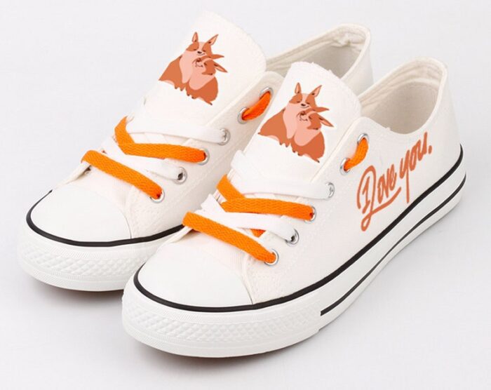 Valentines Day Shoes Romantic Low Top Canvas Sneakers ELT1151