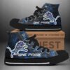 Detroit Lions High Top Canvas Shoes  GHT1077