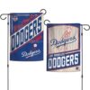 Los Angeles Dodgers Cooperstown Style 2 Sided Garden Flag Yard Banner