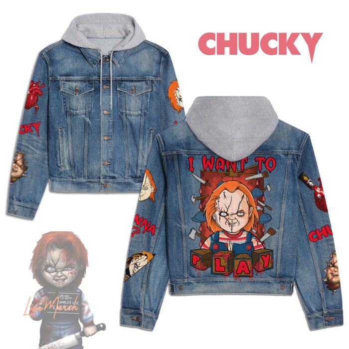 Chucky Hooded Denim Jacket LDN1111