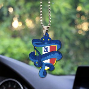 Inter Milan FC Custom Shape 2-sided Acrylic Car Ornament GOM1285