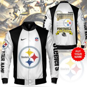 Personalized Pittsburgh Steelers 3D Bomber Jacket GNC1001