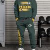 Green Bay Packers Sweatsuit Combo 3D Sweatshirt and Sweatpants CSP1809