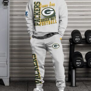 Green Bay Packers Sweatsuit Combo 3D Sweatshirt and Sweatpants CSP1814