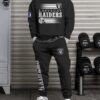 Las Vegas Raiders Sweatsuit Combo 3D Sweatshirt and Sweatpants CSP1813