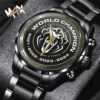 Red Bull Racing F1 Max Verstappen x MV1 Black Stainless Steel Watch GRB1011