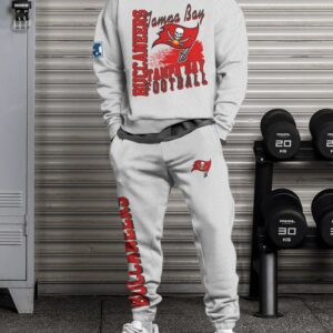 Tampa Bay Buccaneers Sweatsuit Combo 3D Sweatshirt and Sweatpants CSP1829