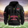 Arkansas Razorbacks Quarter Zip Hoodie NCAA2062