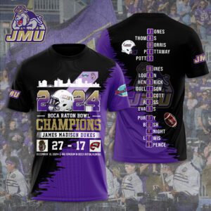James Madison Dukes Football Performance Unisex T-Shirt CGN5099