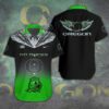 Oregon Ducks Football Short Sleeve Dress Shirt CGN5301
