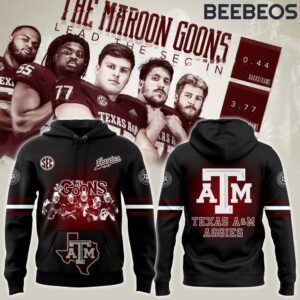 Texas A&M Aggies Football 2024 THE GOONS Black Hoodie