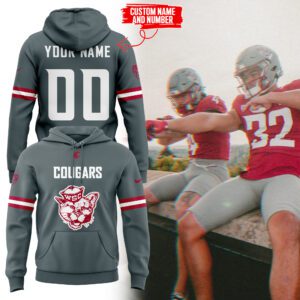 Washington State Football 2024 Hoodie Custom Name And Custom Number BHD6076