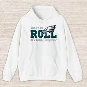 Philadelphia Eagles 2024 NFC East Division Champions Locker Room Trophy Unisex Hoodie TAH25094