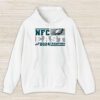 Philadelphia Eagles 2024 NFC East Division Champions Locker Room Trophy Unisex Hoodie TAH25097