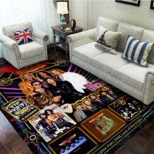 Aerosmith Rectangular Rug Floor Decor GRR1057