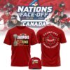 Canada Hockey Champions 4 Nations Face-Off Limited Edition Tshirt 2025