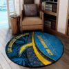 Los Angeles Chargers Premium Round Rug Floor Decor SRR1178