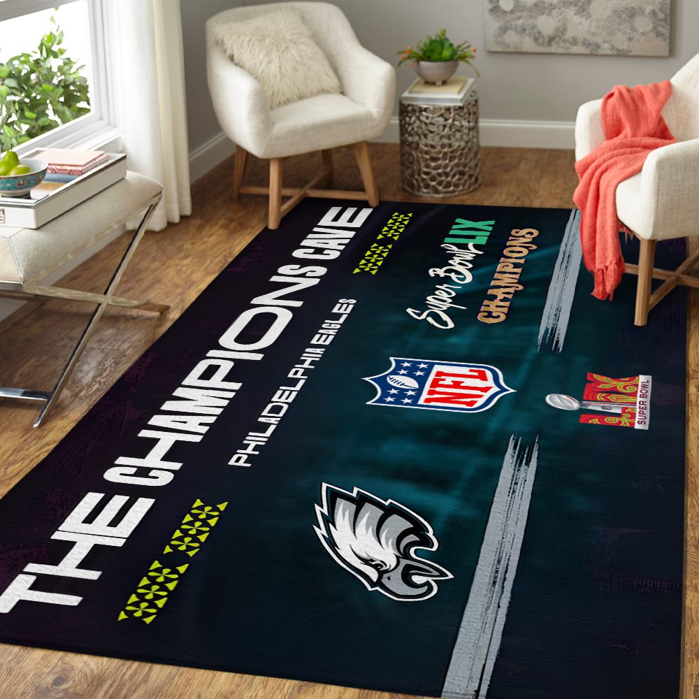 Philadelphia-Eagles-Rectangular-Rug-Floor-Decor-GRR1011-2