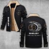 Shelby Lapel Collar Fleece Cargo Jacket Winter Jacket LCJ1079