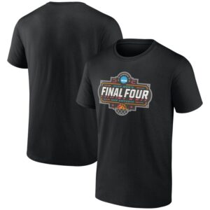 2025 NCAA Men's Basketball Tournament March Madness Final Four Assist T-Shirt - Black