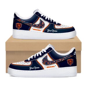 Chicago Bears Personalized Air Force 1 Shoes AF1 Limited Sneakers Custom Name WAF10303