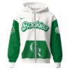 Colorado Rockies MLB x St. Patrick's Day Limited Edition Performance Zip Hoodie 2025