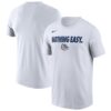 Gonzaga Bulldogs  2025 On-Court Bench T-Shirt - White