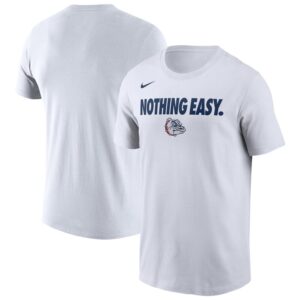 Gonzaga Bulldogs  2025 On-Court Bench T-Shirt - White