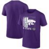 Kansas State Wildcats 2025 NCAA Women's Basketball Tournament March Madness Sweet 16 No Look Pass T-Shirt - Purple