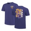 LSU Tigers Comfort Colors Mascot Dunk T-Shirt - Purple
