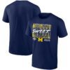 Michigan Wolverines 2025 NCAA Men's Basketball Tournament March Madness Sweet 16 T-Shirt - Navy