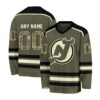 NHL New Jersey Devils Special Camo V-neck Hockey Jersey FHJ301