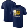 Notre Dame Fighting Irish 2025 NCAA Women's Basketball Tournament March Madness Sweet 16 No Look Pass T-Shirt - Navy