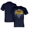 Notre Dame Fighting Irish Blue 84 Unisex 2025 ACC Women's Basketball Regular Season Champions T-Shirt - Navy