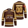 Personalized Captain Morgan Hat Trick Lace Hockey Jersey