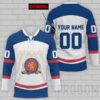 Personalized Stroh's Beer Lace Hockey Jersey