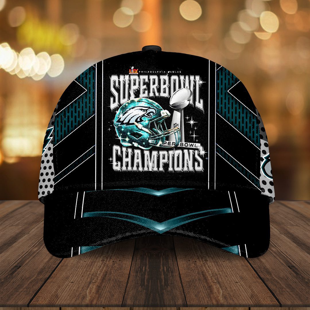 Philadelphia-Eagles-Super-Bowl-LIX-Champion-2025-Classic-Cap-NCT1008 Philadelphia Eagles Super Bowl LIX Champion 2025 Classic Cap NCT1008