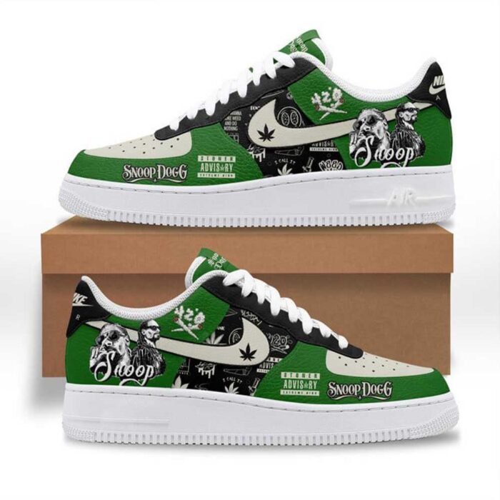 Snoop Dogg Premium AF1 Sneaker Air Force 1 Shoes For Fan ZAF2011