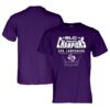Stephen F Austin Ladyjacks Blue 84 Unisex 2025 Southland Women's Basketball Conference Tournament Champions T-Shirt - Purple