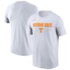 Tennessee Volunteers  2025 On-Court Bench T-Shirt - White