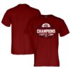 Troy University Trojans Blue 84 Unisex 2025 Sun Belt Men's Basketball Conference Tournament Champions T-Shirt - Cardinal