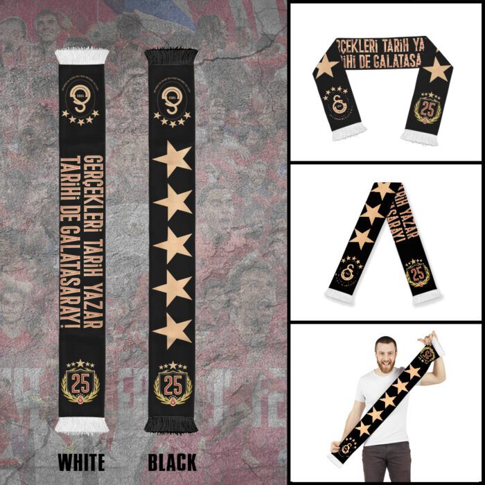 Galatasaray S.K. Champion 2025 Ruffneck Soccer Scarf RSC1002