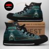 Jaws High Top Canvas Shoes GCL1051