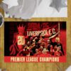 Liverpool FC Champion 2024/25 Premier League Rectangular Rug GCL1210