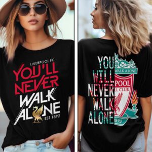 Liverpool FC Champion 2024/25 Premier League Unisex Performance T-Shirt GCL1162